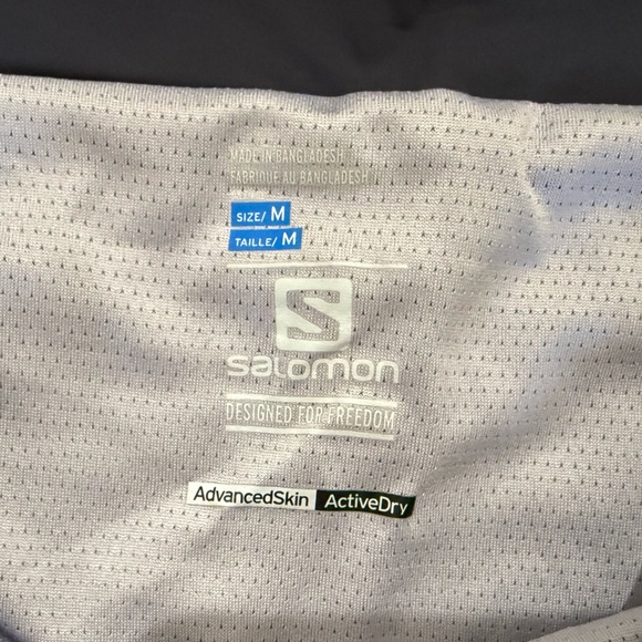 Salomon advanced skin active dry running shorts size medium excellent condition - Picture 3 of 4
